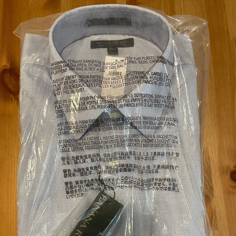 Banana Republic Blue Dress Shirt